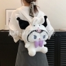 Рюкзак мягкая игрушка Куроми Kuromi Melody 38*20*25 см PJC001